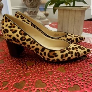 Marc Fisher cheetah print shoes